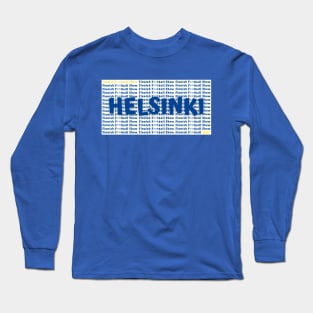 FFS Team Colours 2023 – HJK Helsinki Long Sleeve T-Shirt